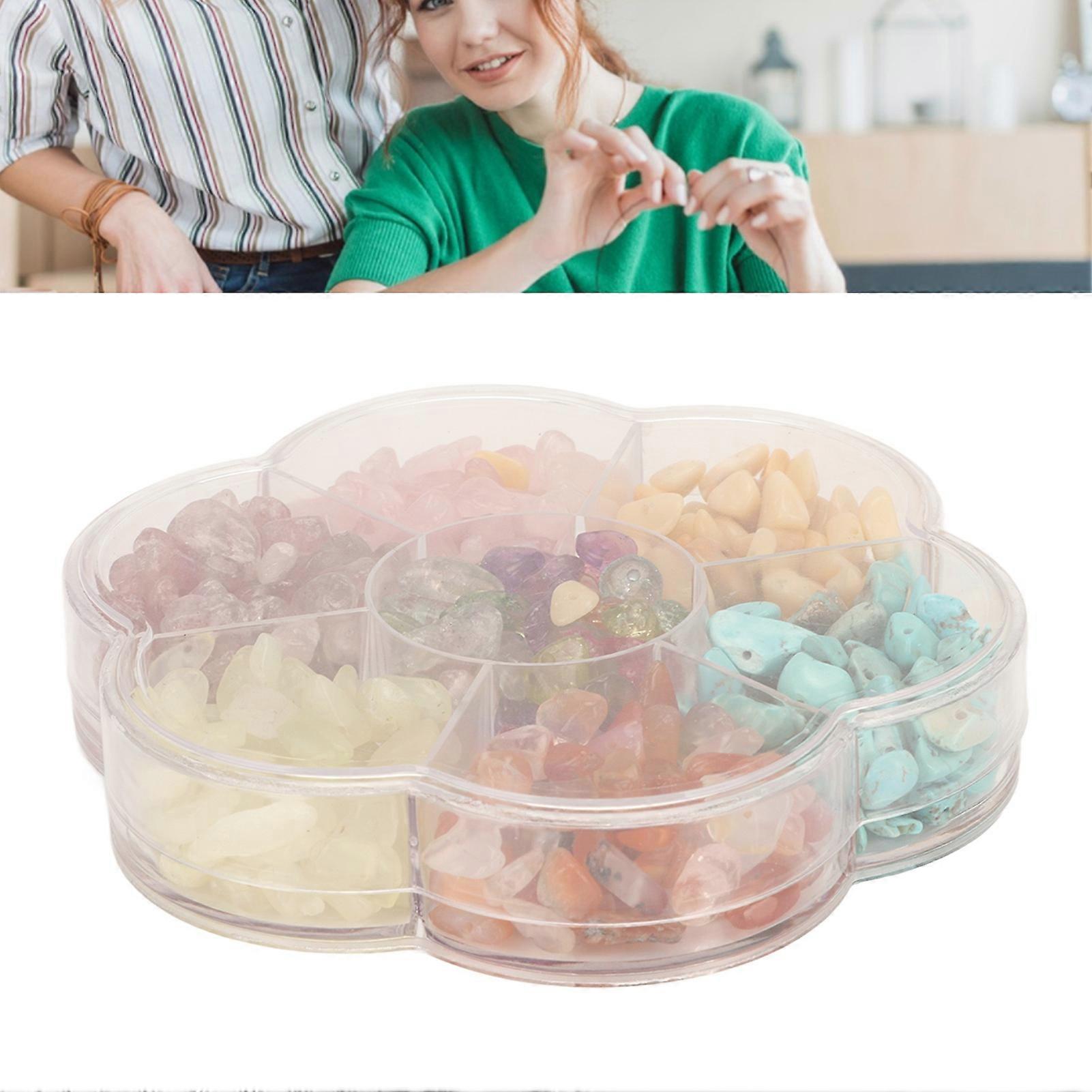 Healing Crystals 7 Colors Irregular Shaped Box Packed Multi Purpose Crystal Beads for Jewelry Making DIY 