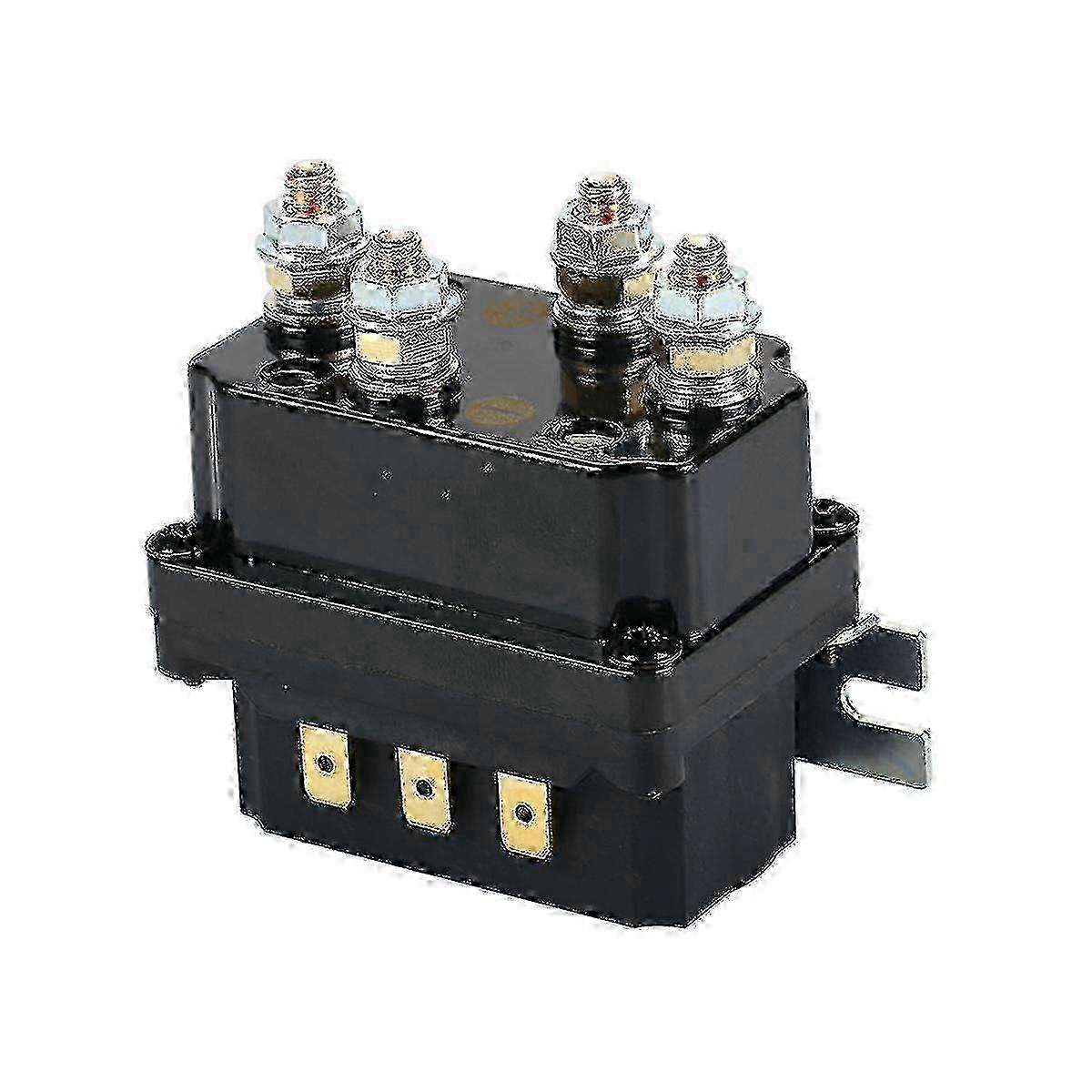 12v Winch Rocker Switch Thumb 250a Solenoid Relay Contactor Winches For Atv Utv