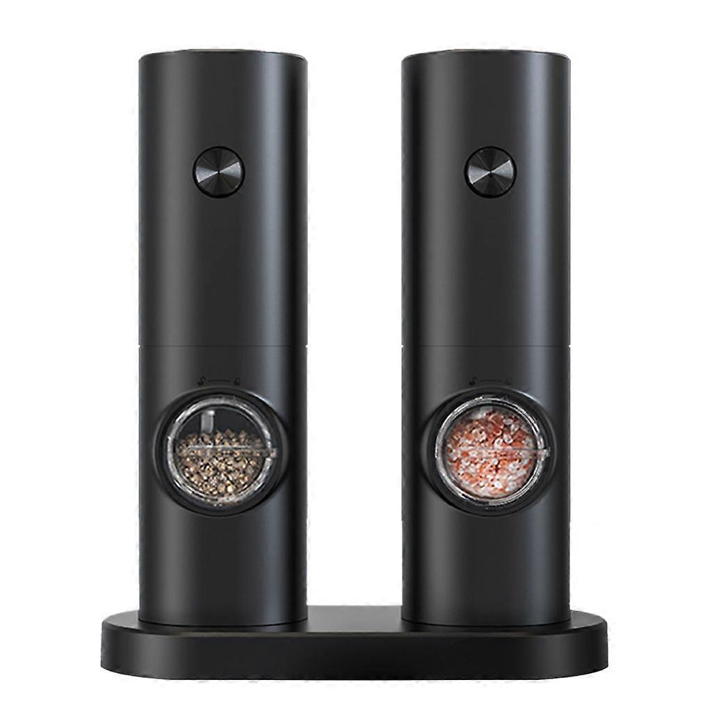 Mini Intelligent Salt and Pepper Grinder Adjustable Coarseness Electric Grinder