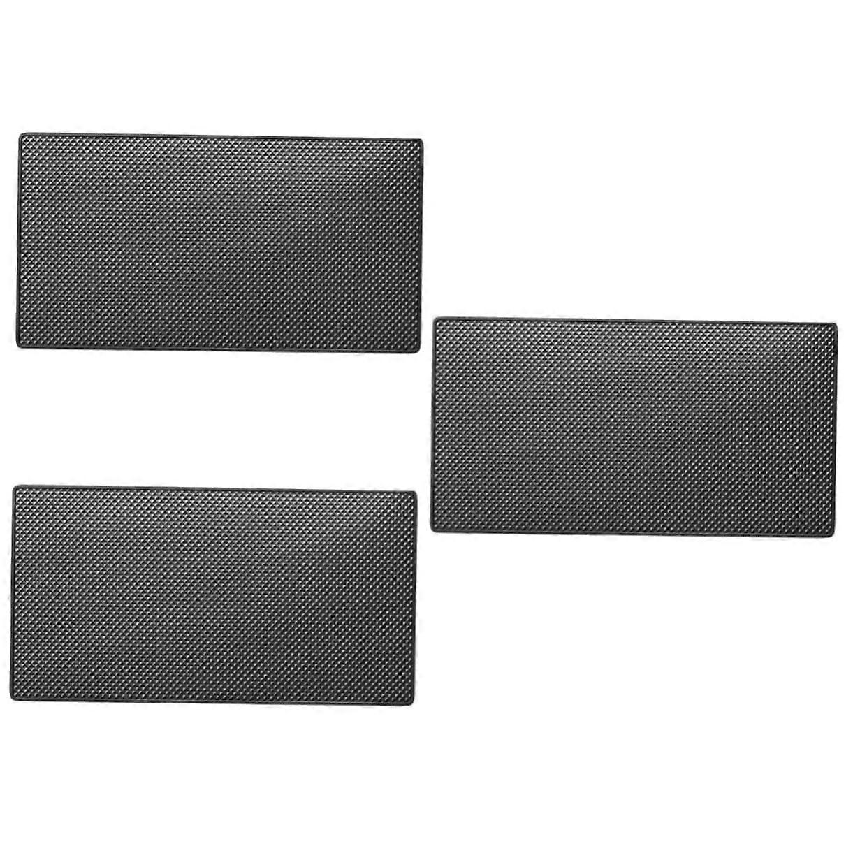 3pcs Phone Pad for Car Dashboard Non-Slip Mats Auto Dashboard Pad Cell Phone Car Mount Sturdy Adhesive