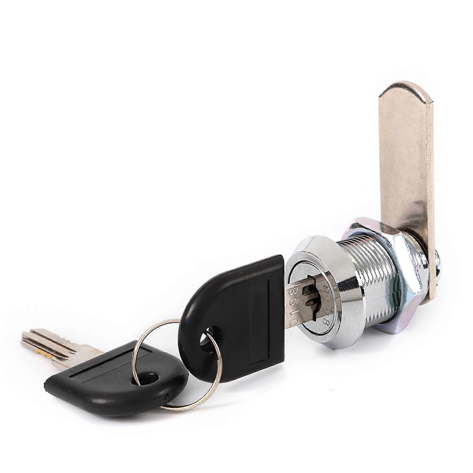 JK503 Zinc Alloy Mailbox Lock - Durable Security Lock, Keyed Entry, for Standard Mailboxes, 1 Piece