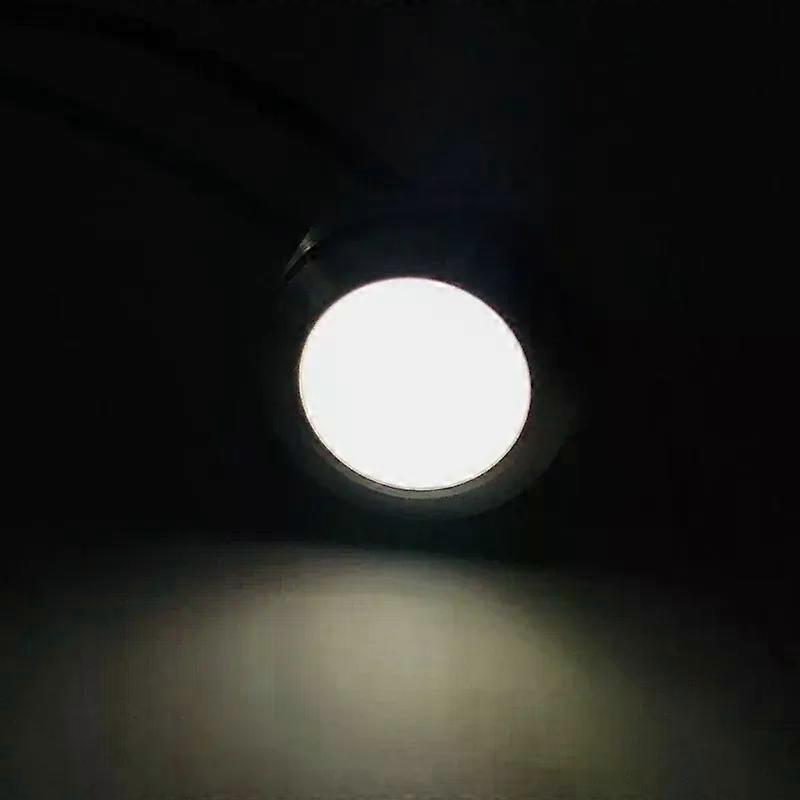 Luz indicadora de metal LED luz de sinalização à prova d'água com fio 3V 5V6V12V 24V 220V