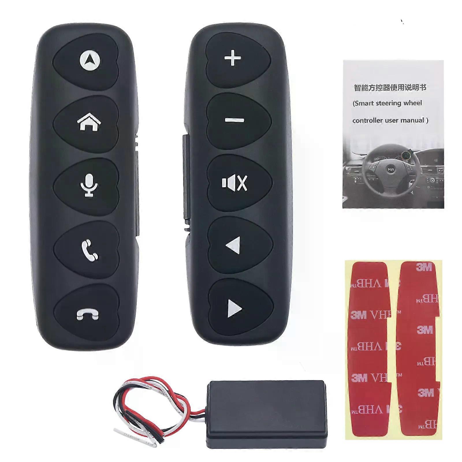 10 Keys Wireless Steering Wheel Remote Control Multi-function Android Universal Bluetooth For Car Radio DVD GPS Multimedia