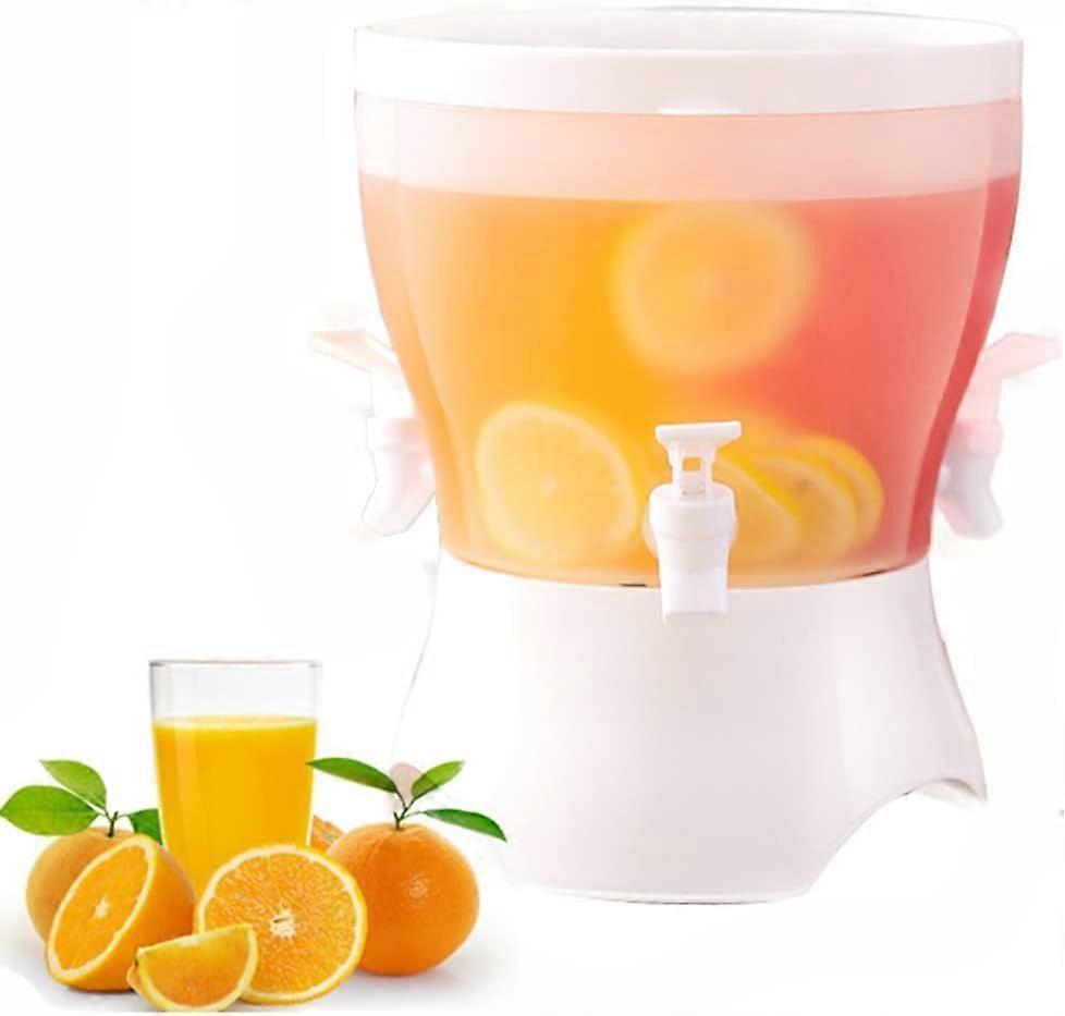 Cold kettle with faucet, plastic water dispenser for refrigerator, cold kettle with faucet for refrigerator, household rotatable large-capacity cold k