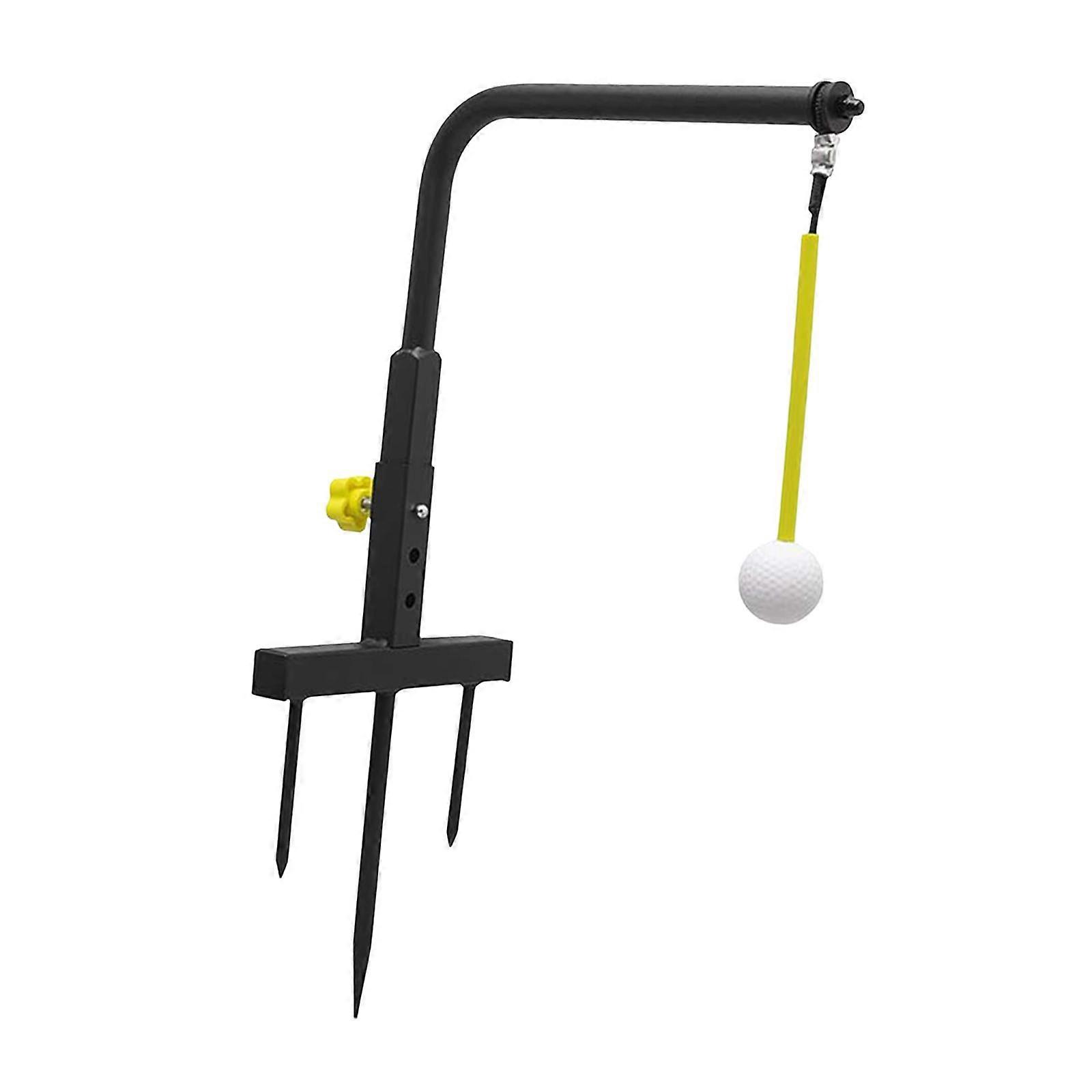 Golf Swing Trainer Tool Metal Portable Starter Durable Hitting Training Aid