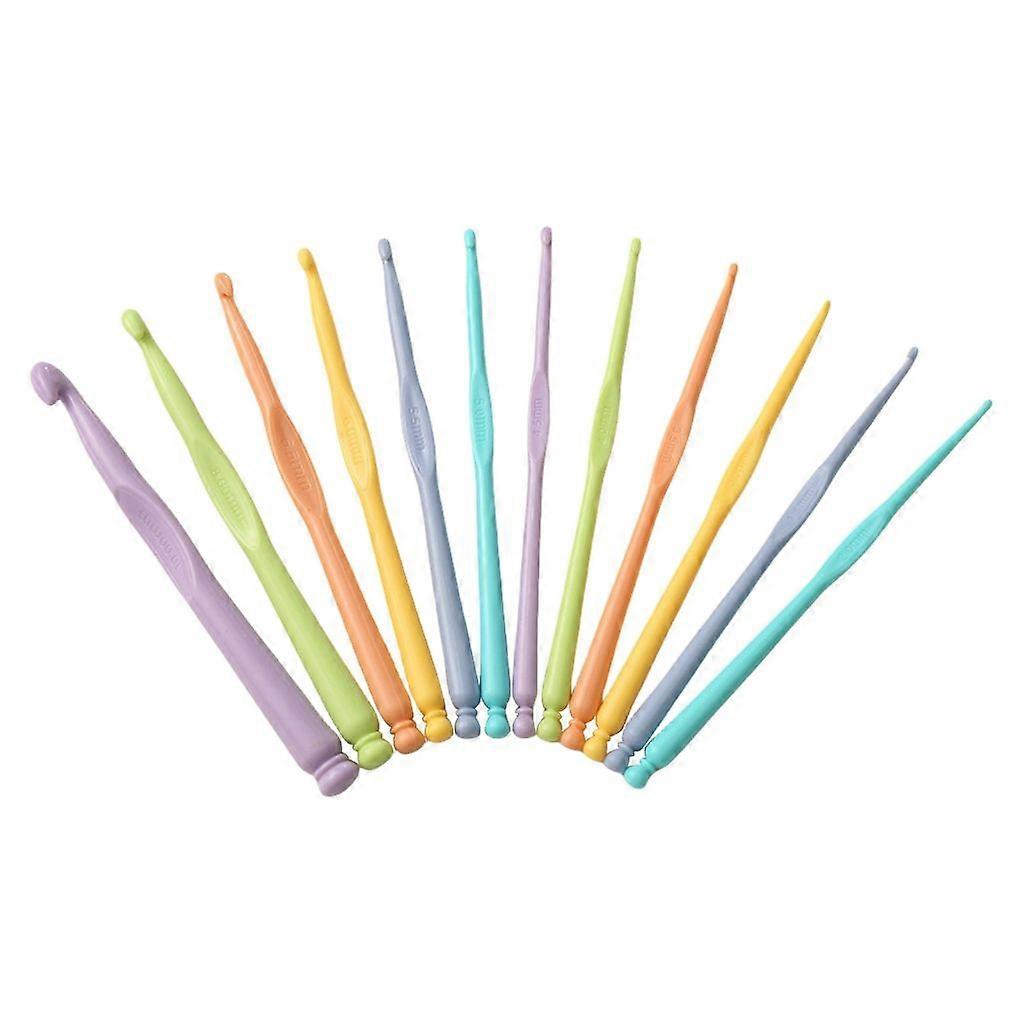 2.0mm-10mm Ergonomic Crochet Needle Long Handle Crochet Hook for Beginner