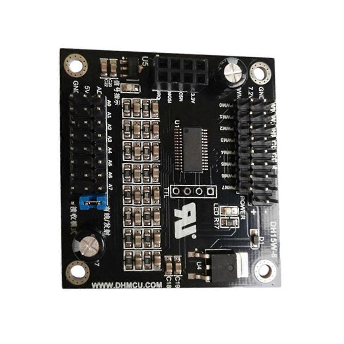8 Way Servo Control Board Robotic Arm Control Board Ptz Control Knob Potentiometer Control Servo