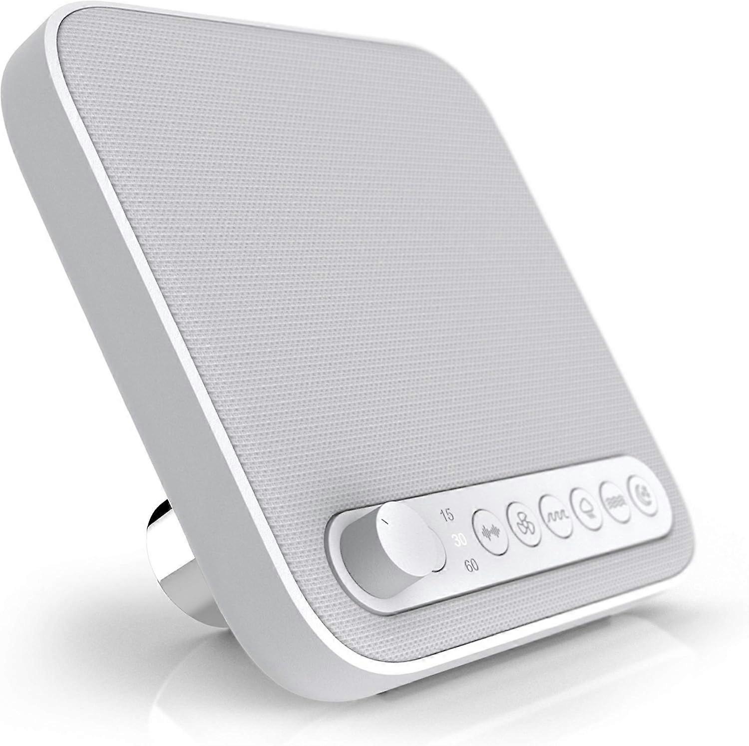 2025 Latest Model Sleep Sound Machine with USB Charger - Seamless Looping with 6 Soothing