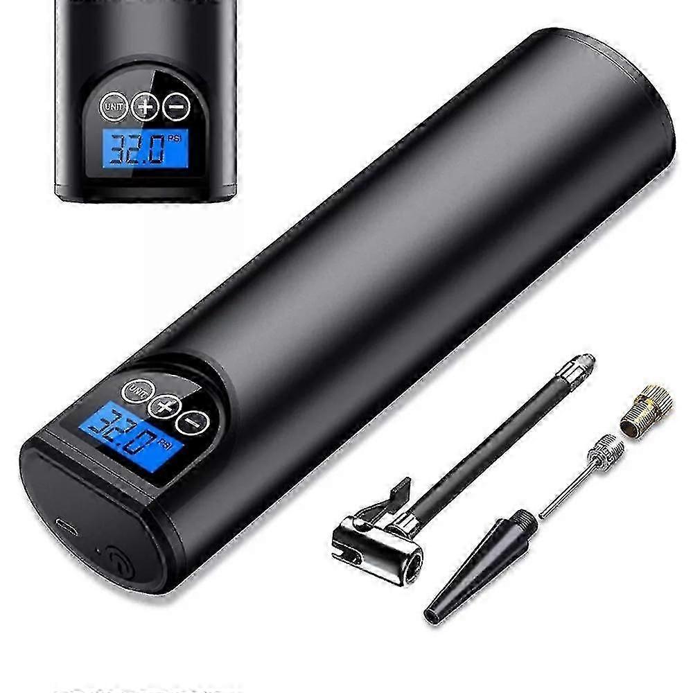Trådløs digital dekkpumpe – 150PSI luftpumpe for biler/sykler/baller (2000mAh, automatisk avstengning)_MM2