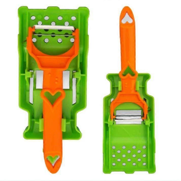 Sharp Blade Vegetable Peeler, Dual Julienne Cuts, Slices, Decorative Cut