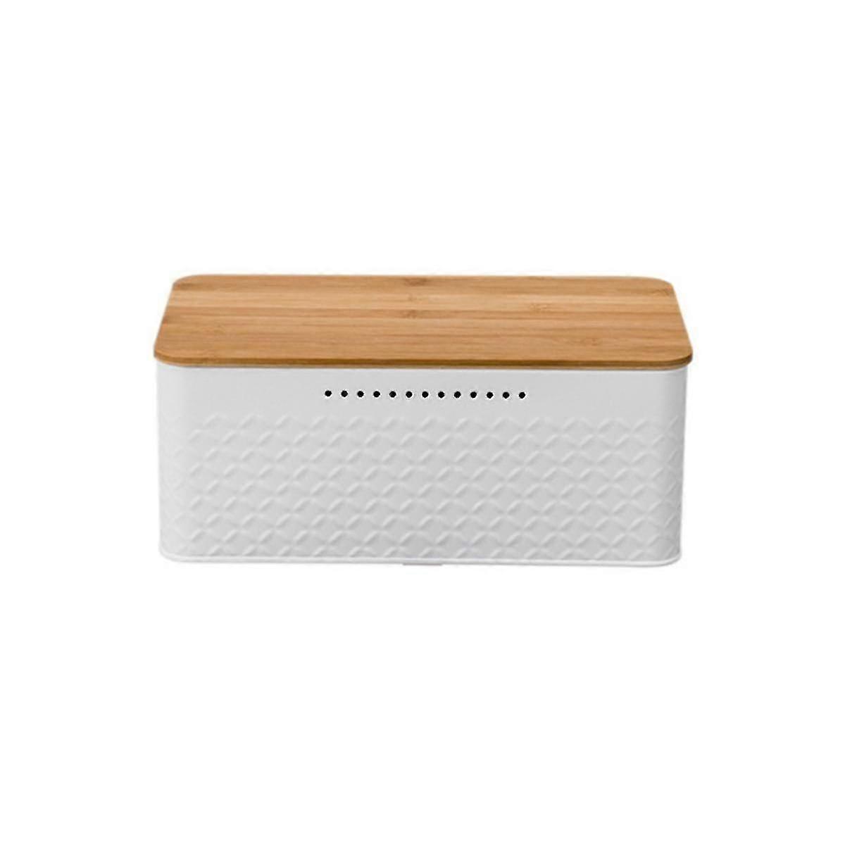 Bread Bin,innovative Bread Box Thanks To Carbon Coating,with Integrated Ventilation Holes,including