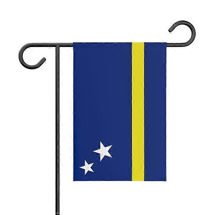 Curaçao Garden Flag – 32 x 47.5 cm – Durable Polyester – Vertical Format – Outdoor