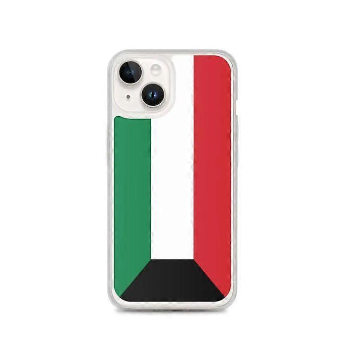 iPhone case - Kuwait - Flag - Flexible - Shock protection - Transparent plastic