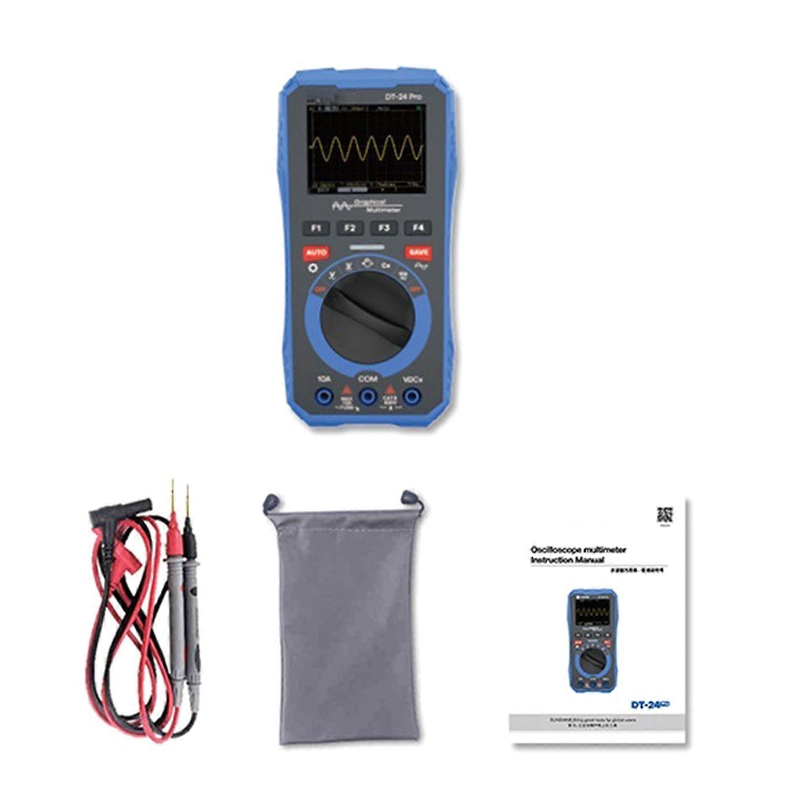 Multimeter Oscilloscope With Clear LCD Display for Professional Use in Circuit Design&Fault Diagnosis Electrical Testing
