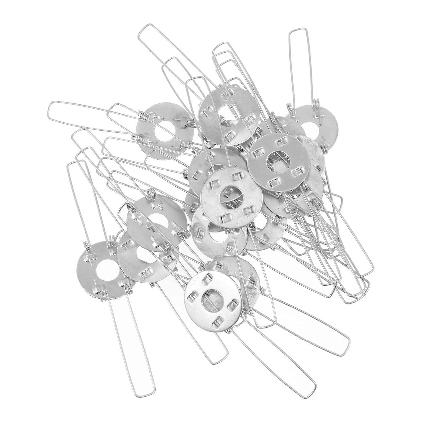 Clip Ceiling Shades Panel Lamp Support Buckle - 20pcs Sturdy Spring Clips for Lamp Shade Replacement and Installation