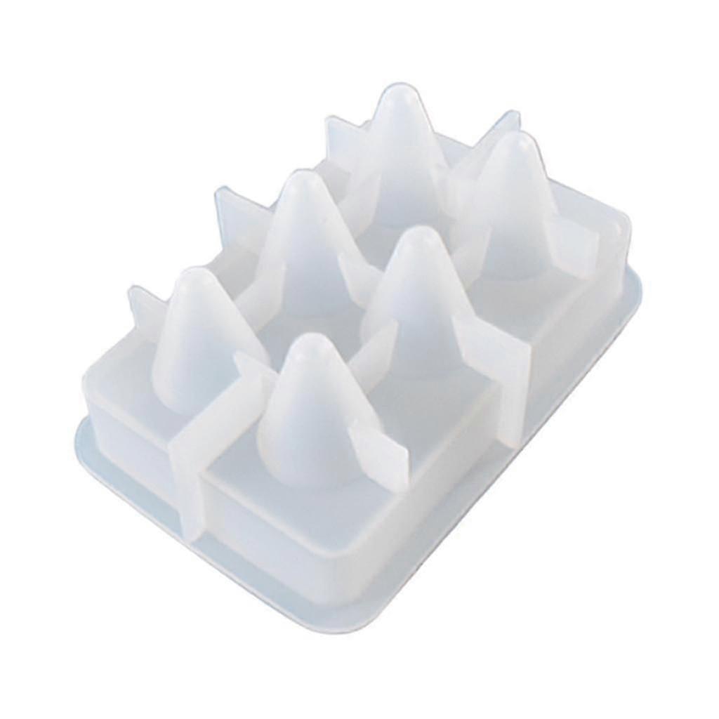 Silikon Ring Display Form DIY Schmuck Lagerung Weiß