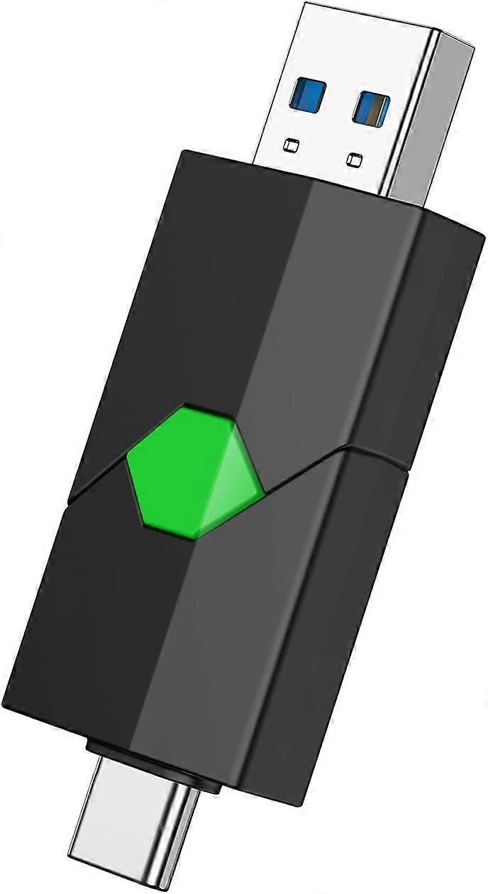 2025 Latest Model  128GB USB C Flash Drive Dual USB-C Thumb Drive 3.0 Push-Pull