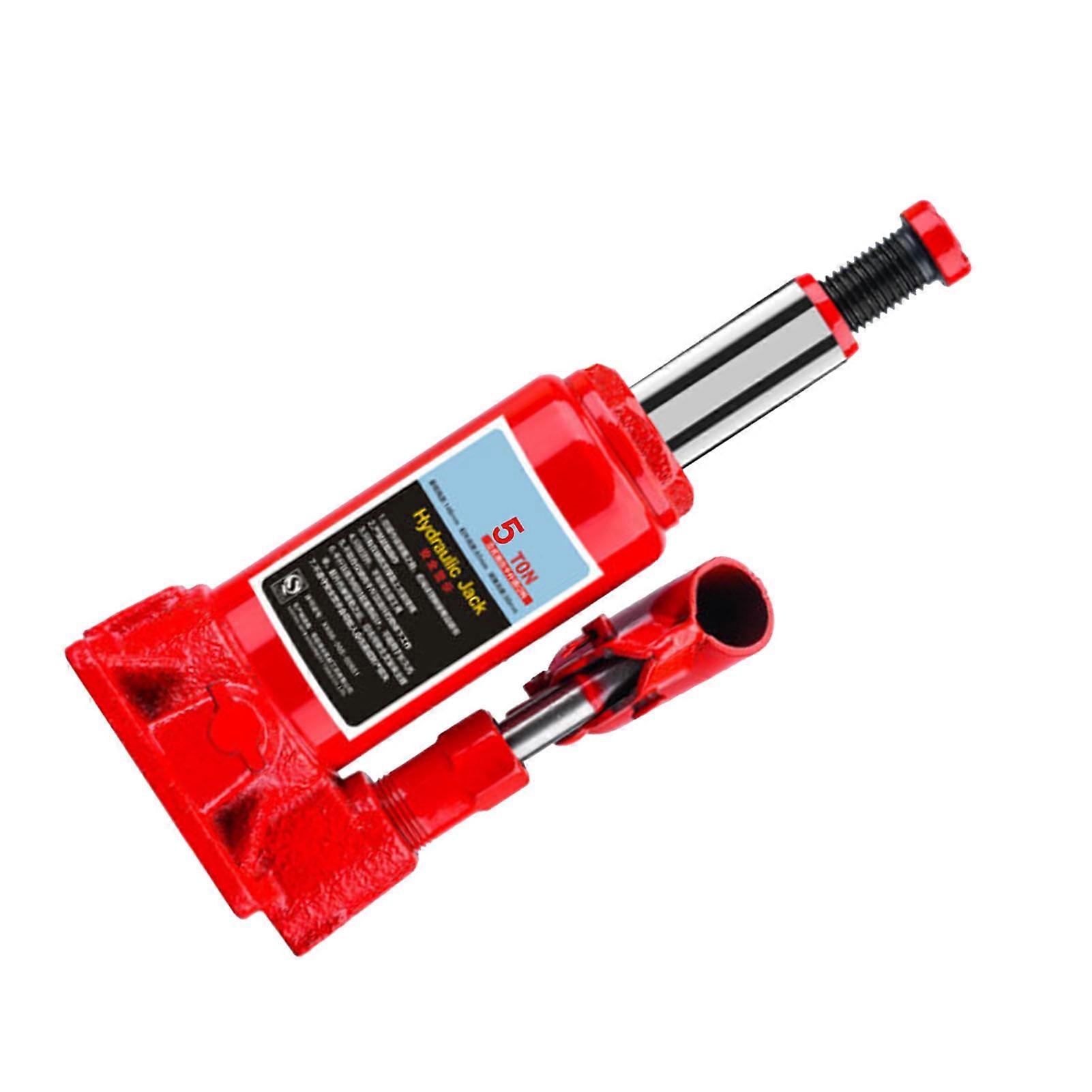 Car Bottle Jack Vertical Use Multifunction Long Lasting Space Saving Increased Safety Hydraulic Jack for Vehicles 5 Tons 