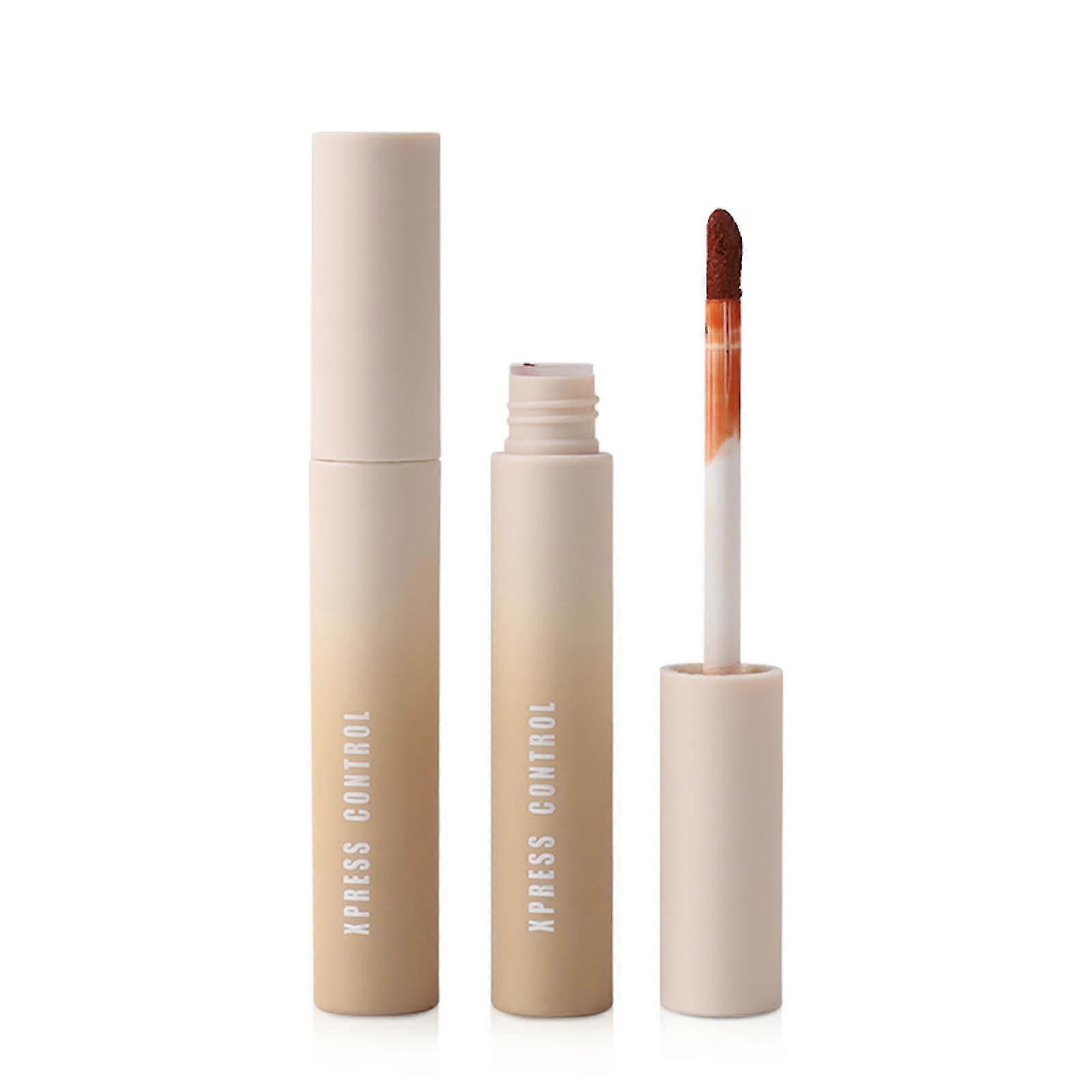 White Brown Gradient Tube Soft Matte, Non Staining Cup Lip Glaze, Non Drying Lip And Cheek Purpose Lip Paste, Whitening 2025