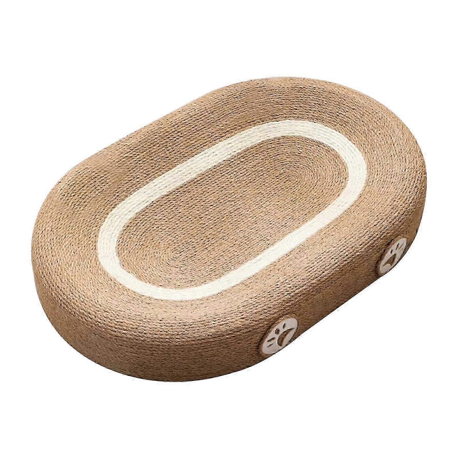 Thickened Cat Scratching Board for Indoor Use, Ideal for Claw Grinding and Carpet Training, Ears-Free Design for Enhanced Comfort