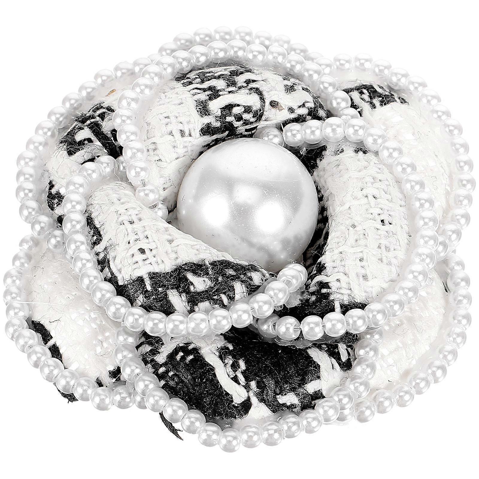 Secure Fabric Brooch, Delicate Flower Pin for Everyday Use