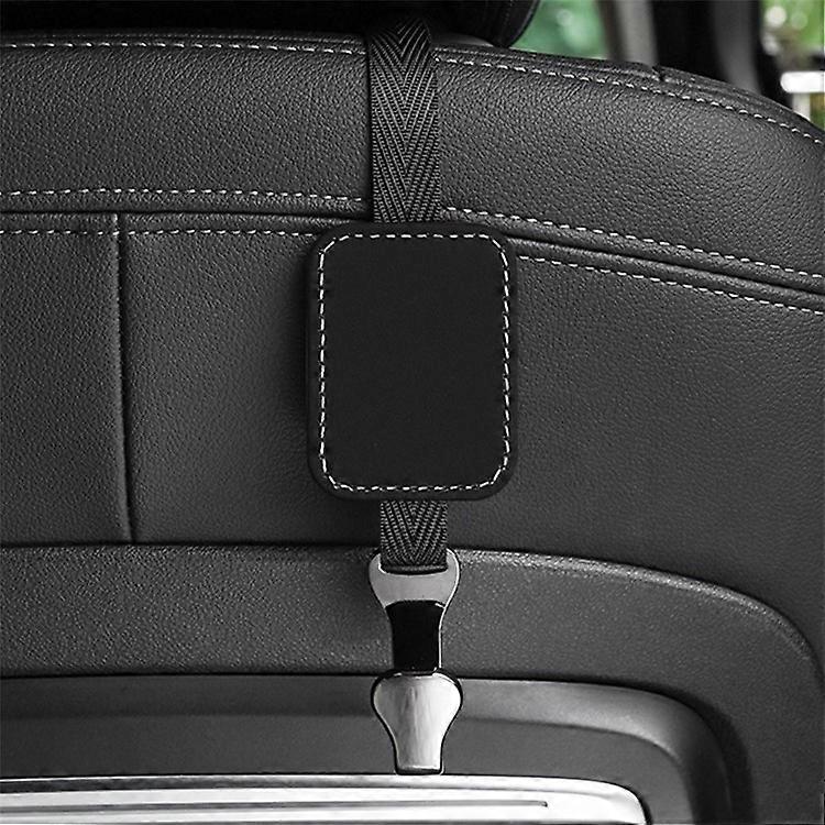 Car Headrest Hook Seat Back Hanger Suede Multifunction Storage Hook Auto Interior Organizer