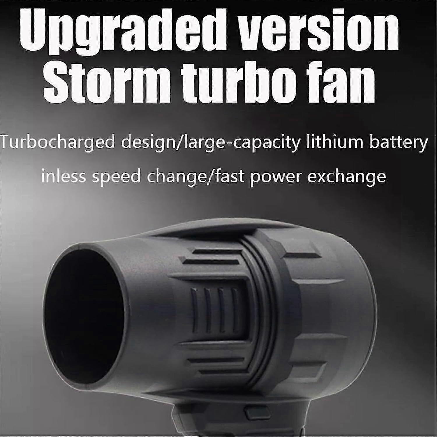 2025 Seese soffiatore per foglie a batteria soffiatore a getto turbo portatile - rosso