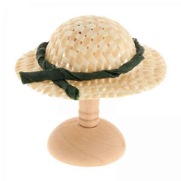 2x 1/12 Scale Dollhouse Doll Hat And Hat Rack Making