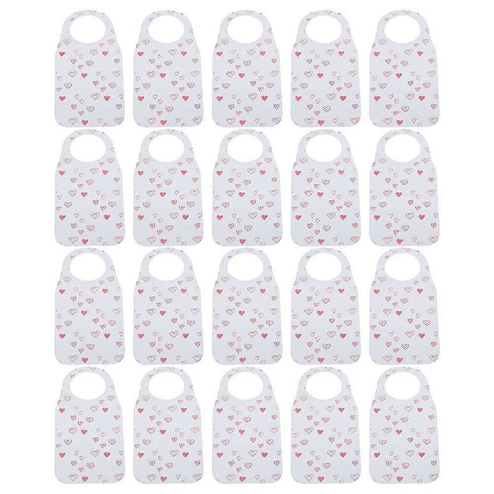 40ks Jednorázové Dospělé Bryndáčky Netkané Zástěry Party Nádobí Pro Hotpot BBQ