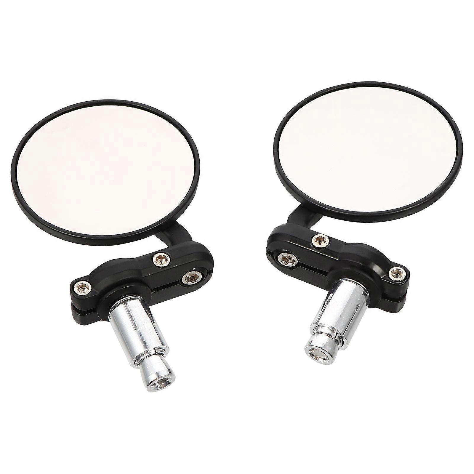 Rearview Side Mirrors for Motorcycle Handlebars Ensuring Clear Visibility