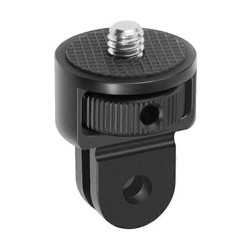 SS45181-A1 Adattatore per treppiede a vite da 1/4 di pollice in lega di alluminio per Insta360 Gopro DJI, rotazione a 360 gradi