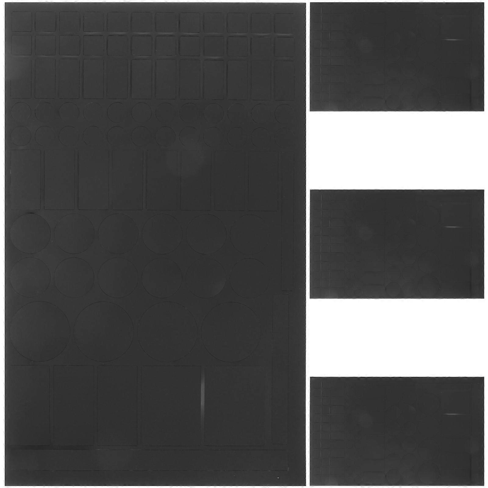 4 Sheets Light Blocking Stickers Electronic Light Cover Stickers Shading Stickers