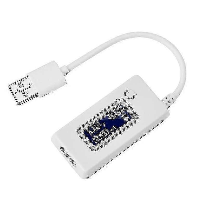 USB-Digital-Power-Tester, Digital-USB-Strom- und Spannungstester, Multimeter 3V-7V 0,05-3,5A, USB-Cu