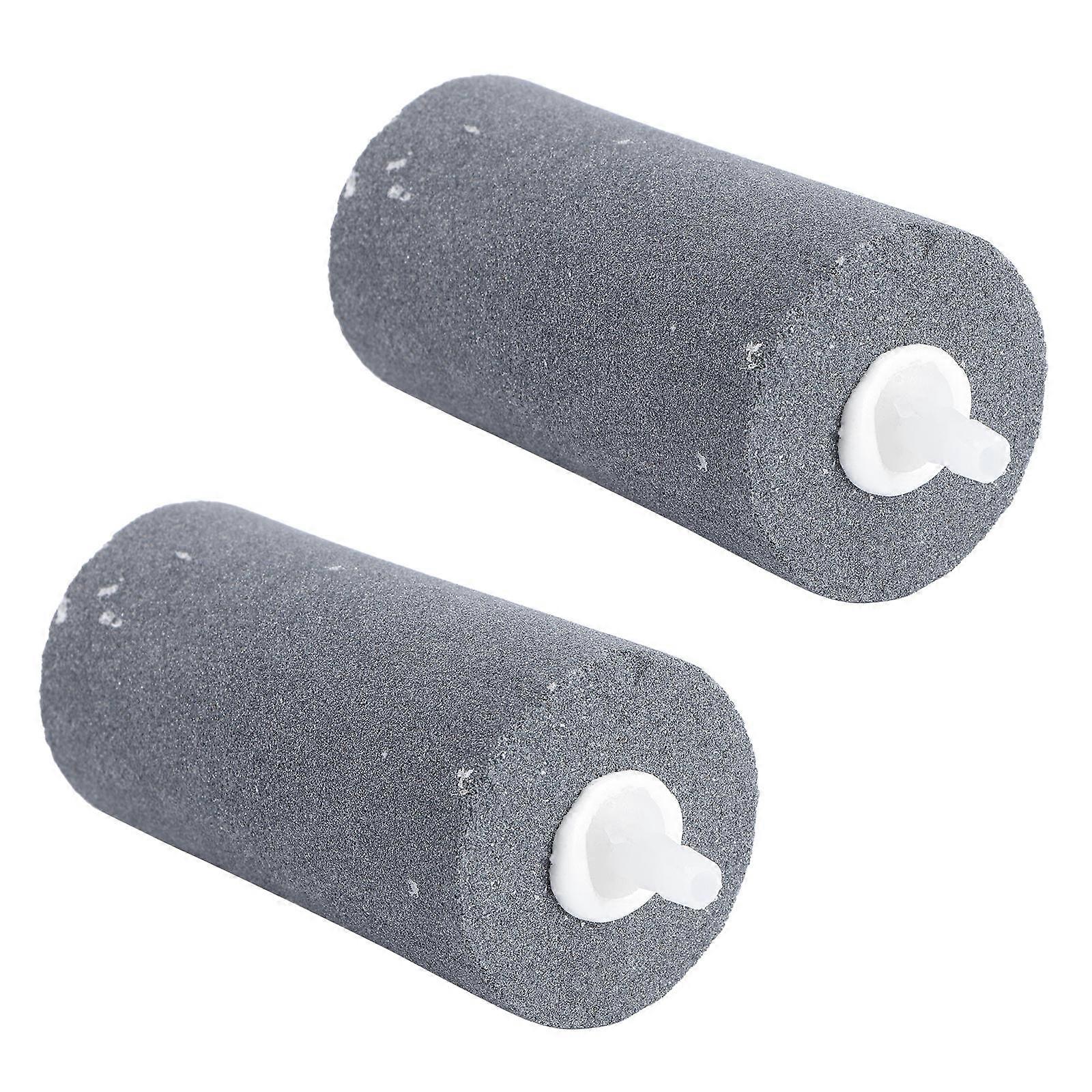 Aquarium Oxygen Stone Increasing Oxygen Underwater Aquarium Air Stone Hydroponic System Assorted Color 50*100mm 2Set
