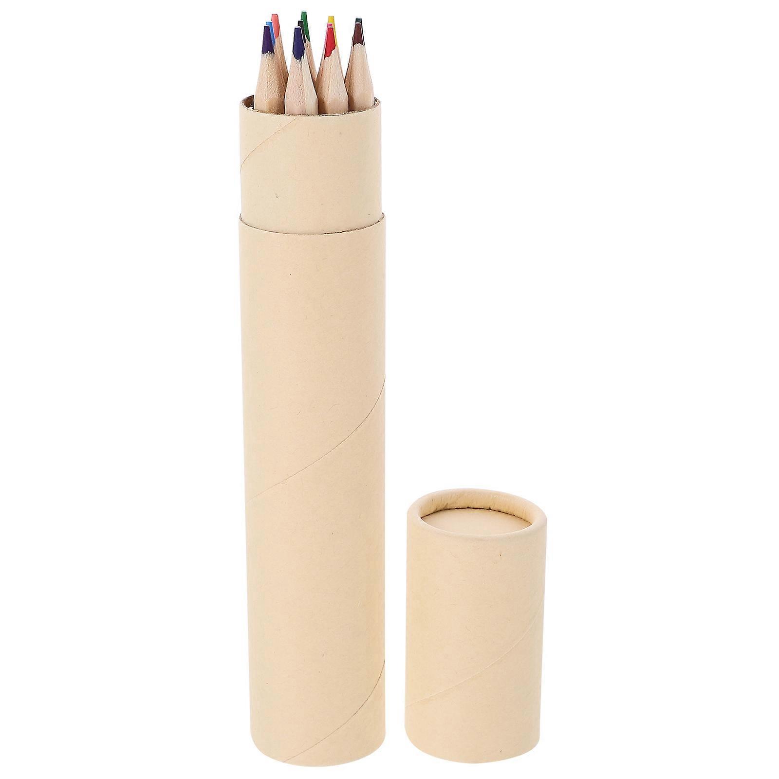 Multicolored Pencils Colored Pencils Portable Drawing Colored Pencils Daily Life present Giving 12Pcs