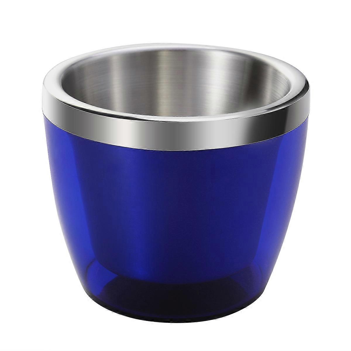 Stainless Steel Bucket Double Layer Ice Bucket Hotel Use 1Set