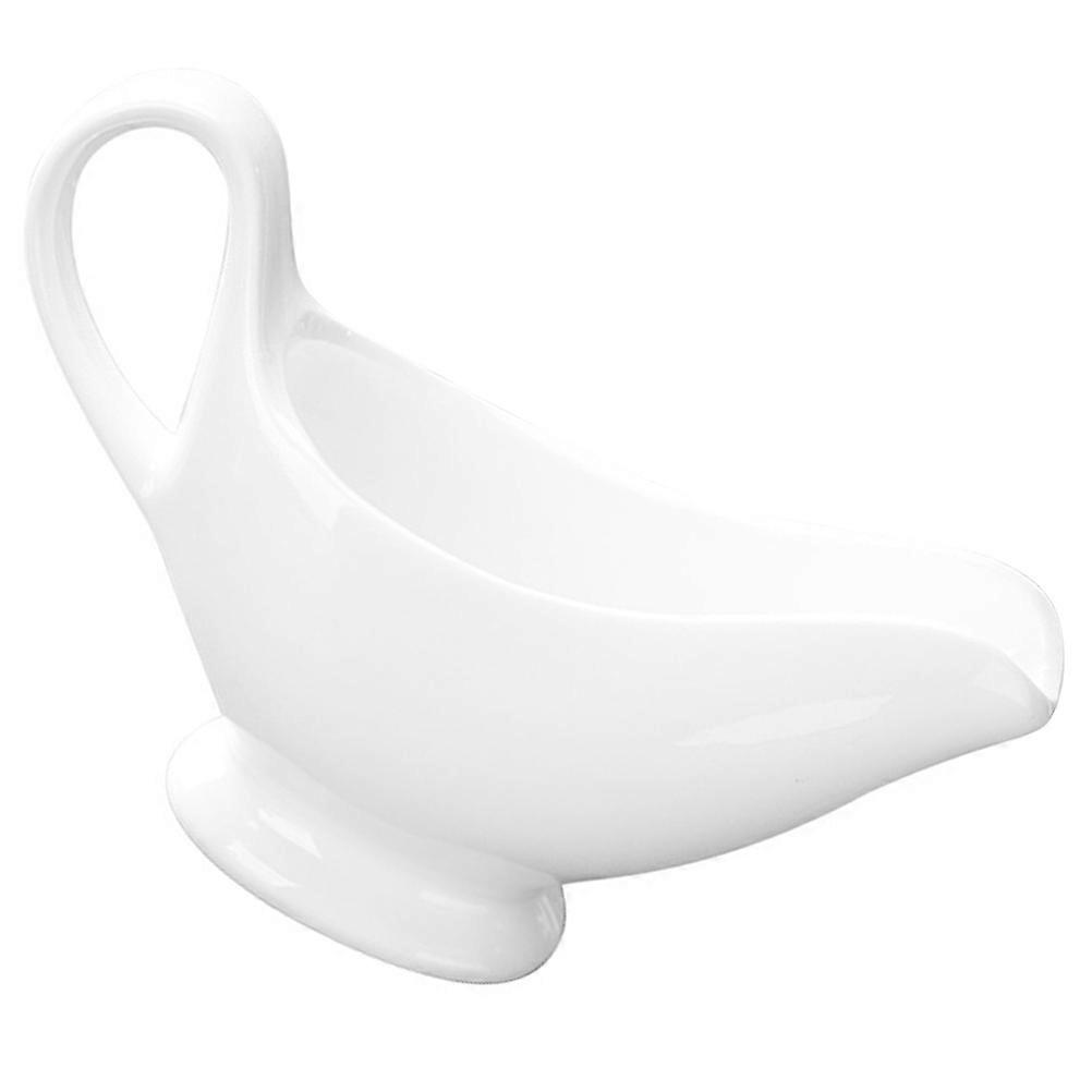 Cream Pitcher Sauce Boat Gravy Pourer Elegant Tableware Ceramic Small 1Set