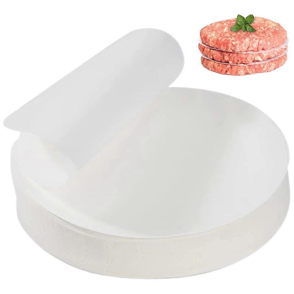 200pcs Non Stick Burger Patty Papers, Round Baking Paper for Cooking, Thickened Parchment for Kitchen Use, Ideal for Separating and Storing Patties