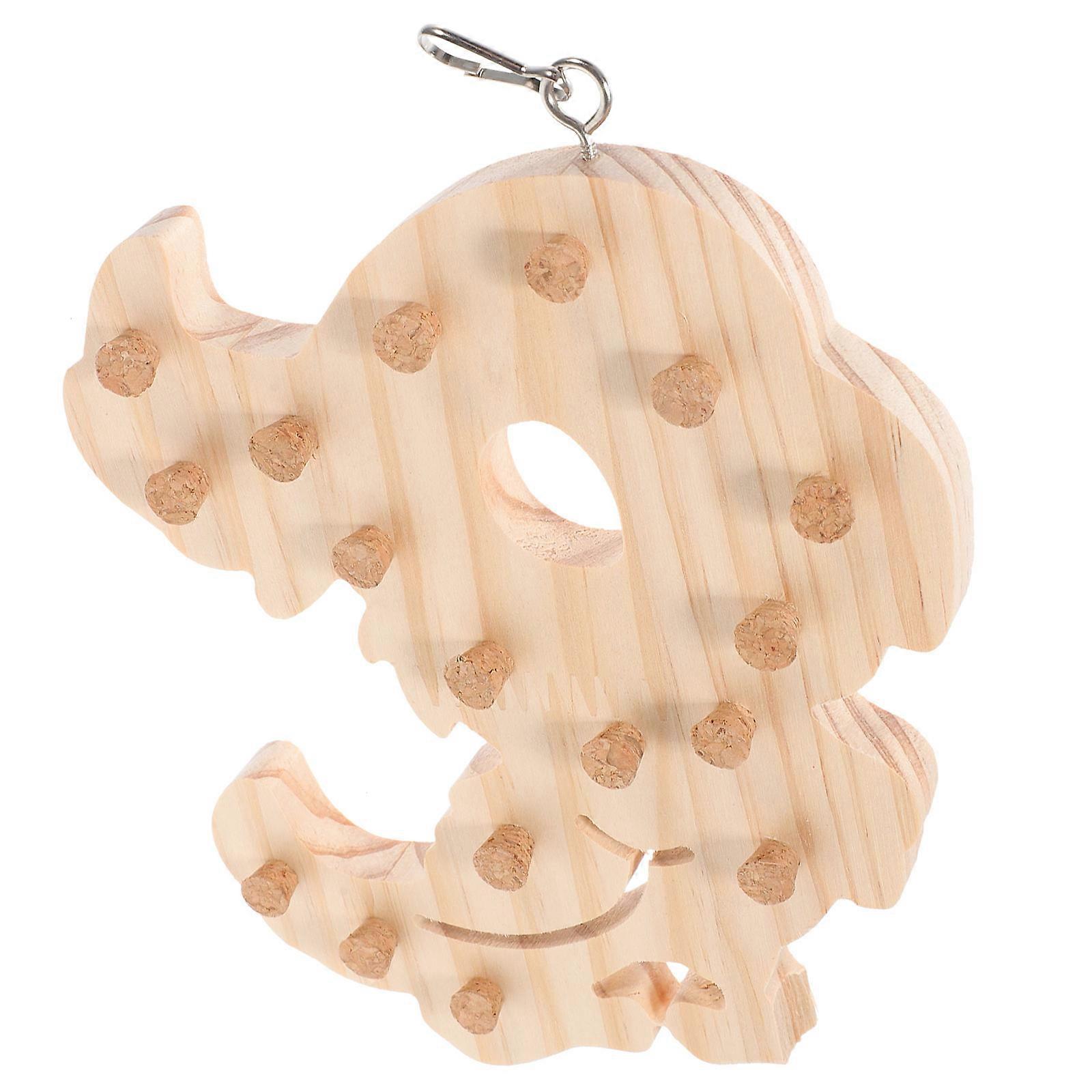 Cockatiel Chewing Toy for Bird Cage – Hanging Parakeet Toy with Built in Hook, Safe Material for Biting Prevention and Entertainment