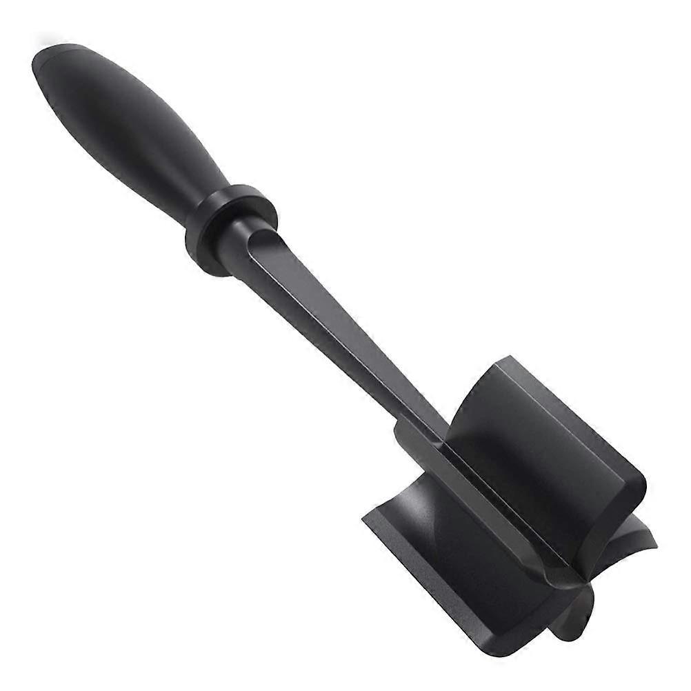 Meat Mincer - Multifunctional Nylon Chopper for Ground Beef and Turkey with Ergonomic Handle, Black, Kitchen Tool