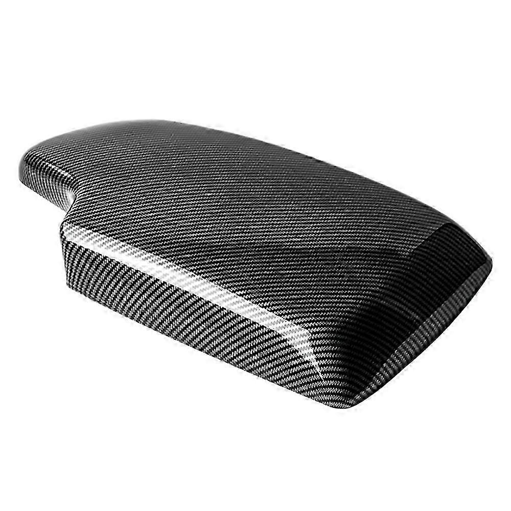 Carbon Fiber Center Console Armrest Panel Cover Trim for- 3 3GT 4 Series E90 F30 F31 F34 F32 F36 F3