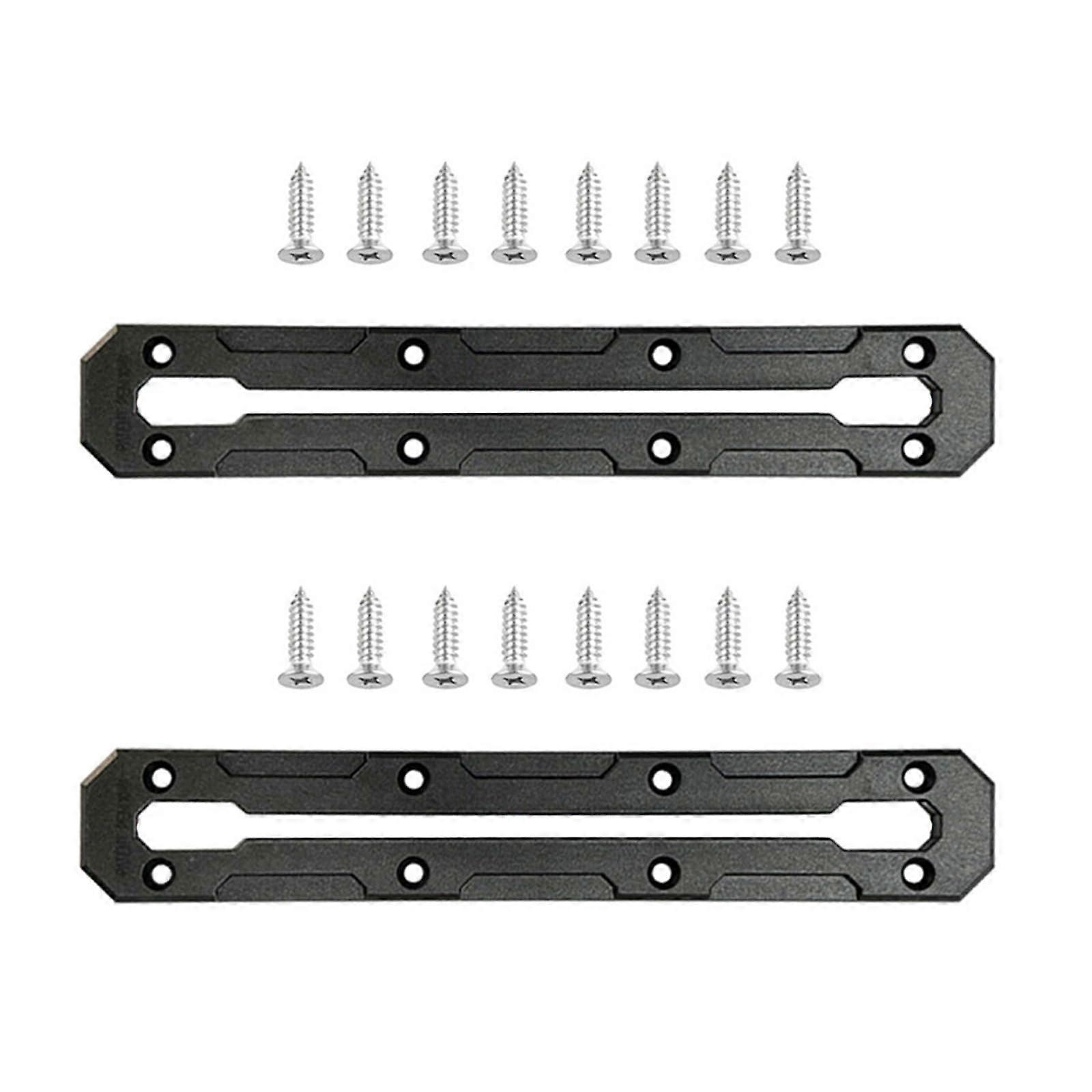 2Set Kayak Slide Track Rails Bracket Kayak Accessories Mount Track Fishing Rod Holder Base Shelf Easy To Use
