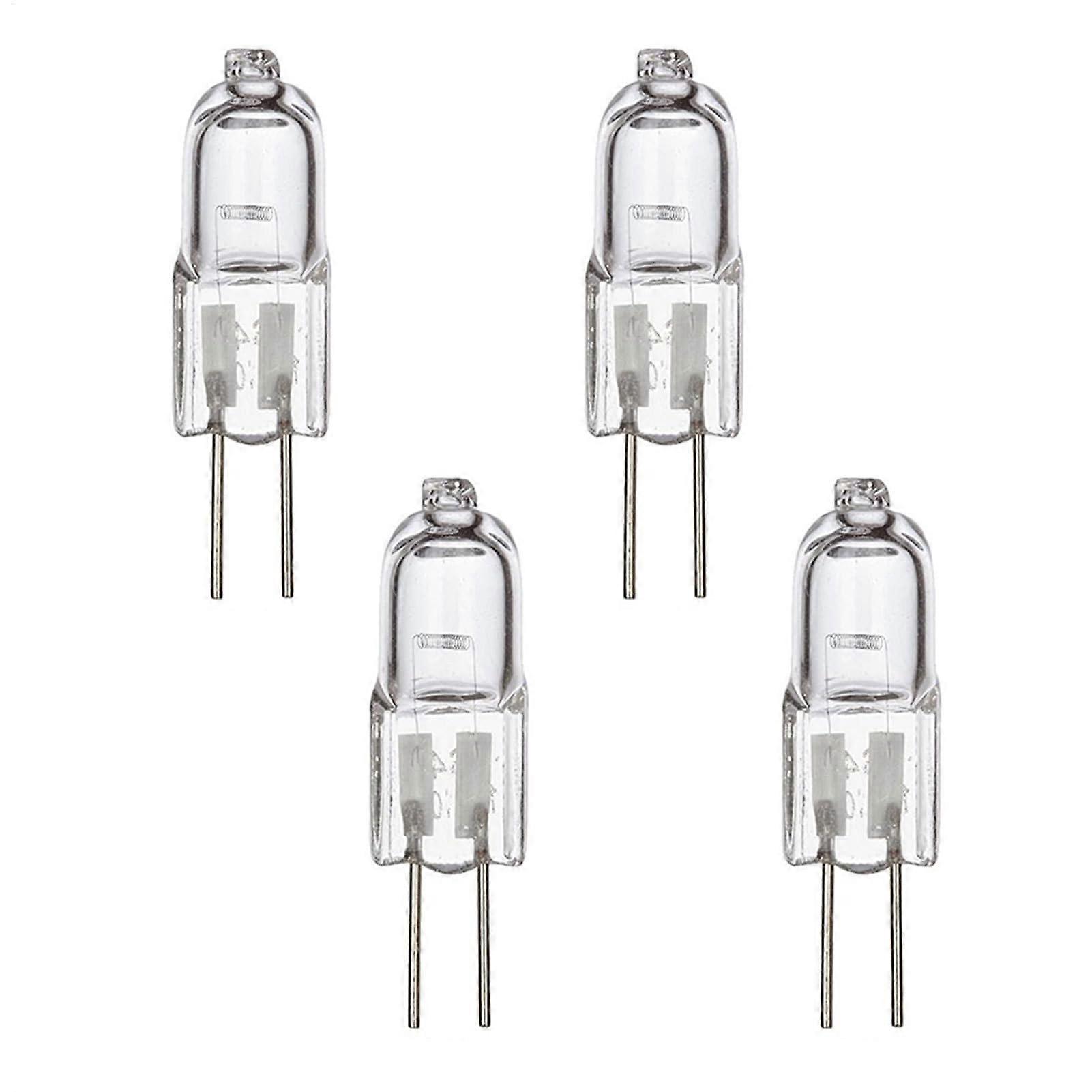 12V 20W G4 halogen light bulb with 4mm bipin base (Pack of 4)