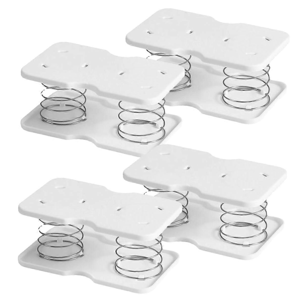 Tissue Boxes For Office 4-Pack With Feathers Rounded Edges For Safe Use