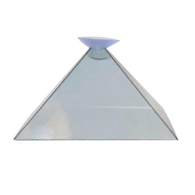 3D holographic hologram display pyramid projector video phone