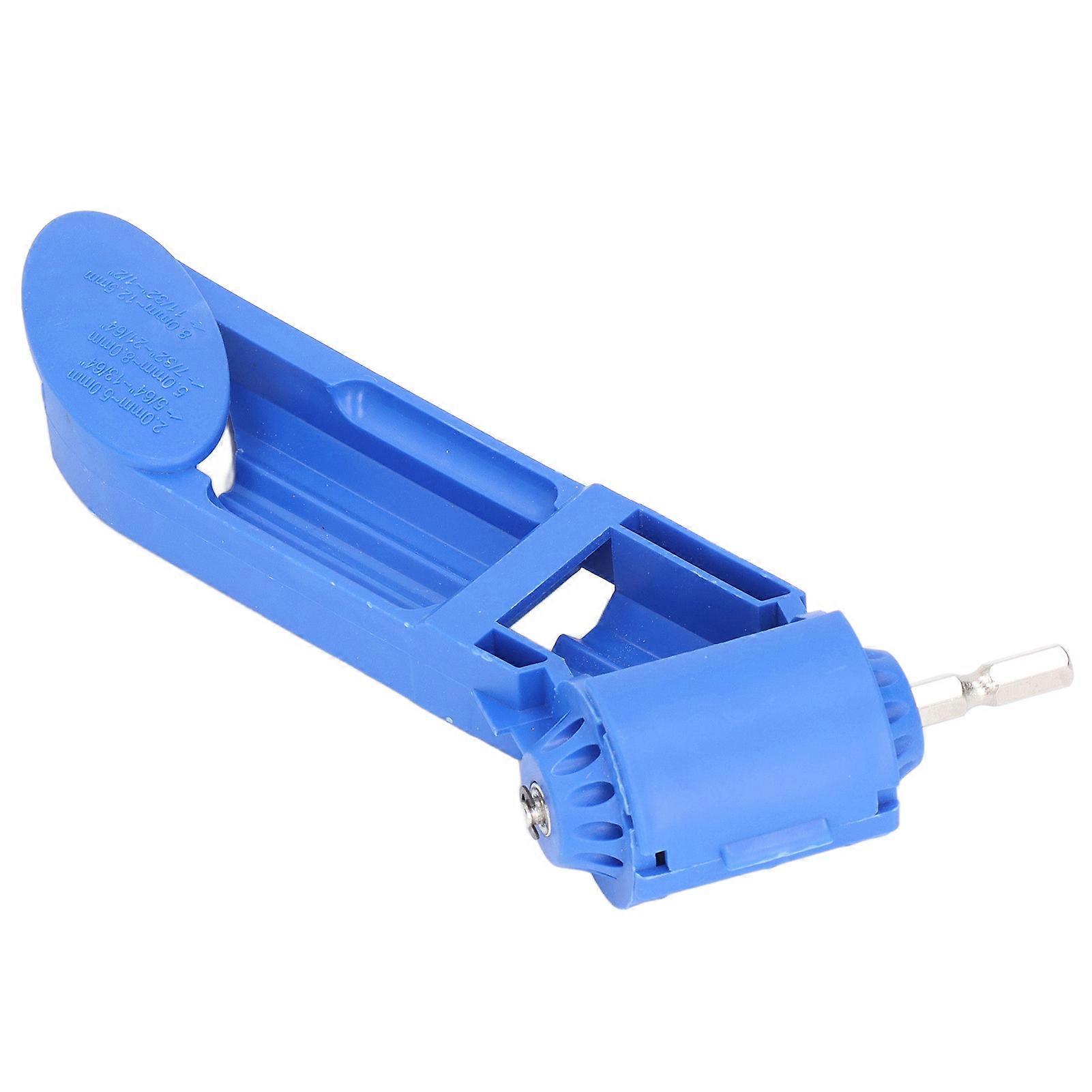 Portable Corundum Drill Bit Sharpener for Grinder Power Tools Blue