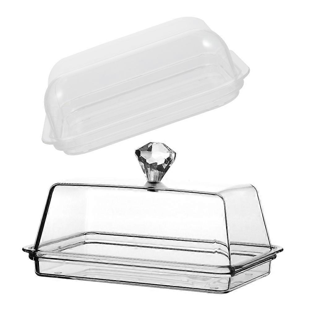 Butter Keeper Tray Butter Tray Restaurant Use 14.5X12CM Food Storage 2Pcs