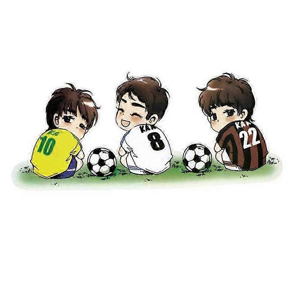 2020 Funny Cartoon Car Sticker for Car Styling Decoration featuring Football Player Pattern, Waterproof Decals, Ideal Auto Accessories for V