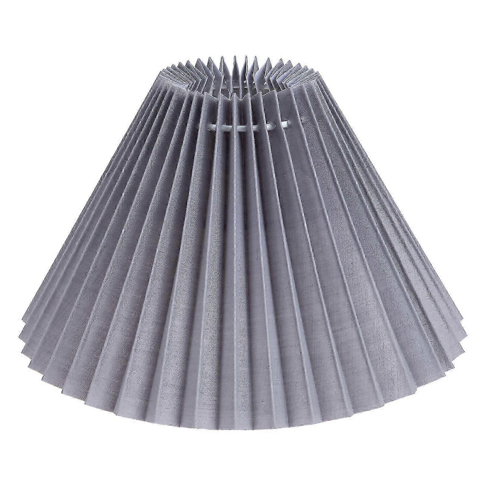 Pleated Lampshade for Desk and Ceiling Lamp Covers