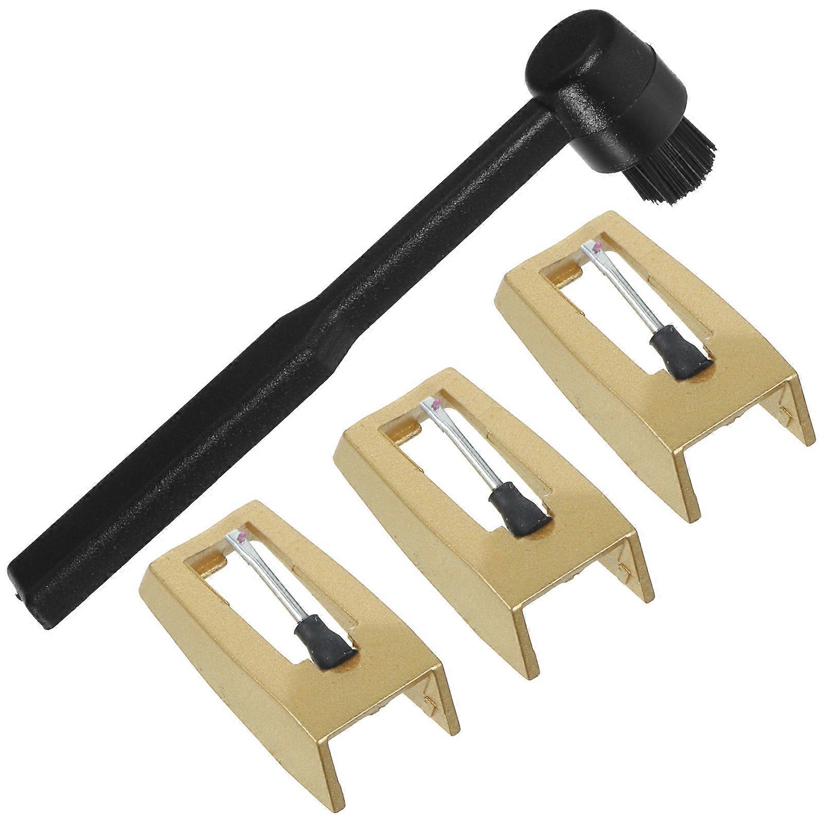 Phonograph Needle Vinyl Player Needle Replacement For Record Design Wear-Resistant 4Set